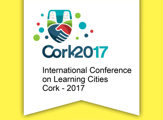Cork Lifelong Learning Festival 
during 3rd UNESCO International 
Conference on Learning Cities 
Wednesday 20 September 
12 noon–7pm