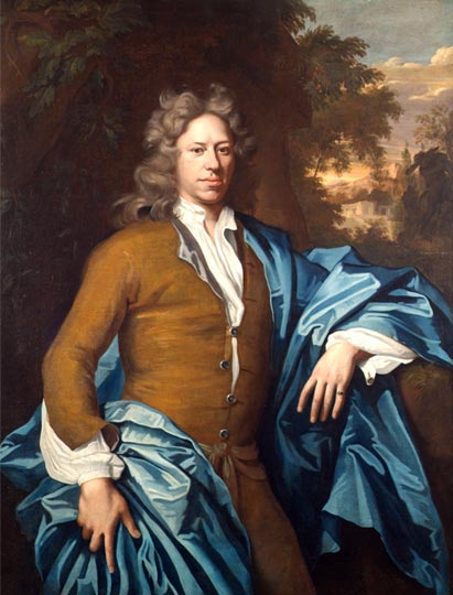 John Closterman (TheYounger) Portrait of a Gentleman said to be a member of the Browne famlly	of Riverstown, Co. Cork c. 1710