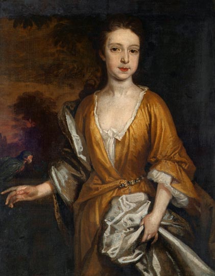 Unknown Painter Portrait, said to be of Stella (Esther Johnson), lover of Jonathan Swift