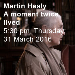 Martin Healy - A moment twice lived  4 March–14 May 2016