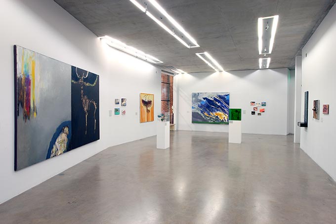 Barrie Cooke Exhibition at the Crawford Gallery. Photo by Dara Magrath