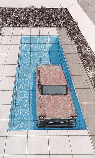 Image © Mark Hathaway, Car in Pool