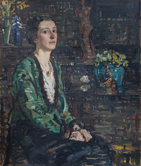 Image credit: Portrait of Miss Muriel Swanzy, 1907, oil on canvas, private collection, courtesy of Mary Swanzy Estate.