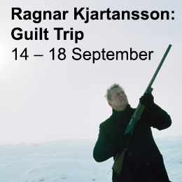Ragnar Kjartansson: Guilt Trip
14 – 18 September