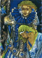 Harry Clarke Fridge Magnets  Eve of St. Agnes (Detail A)
