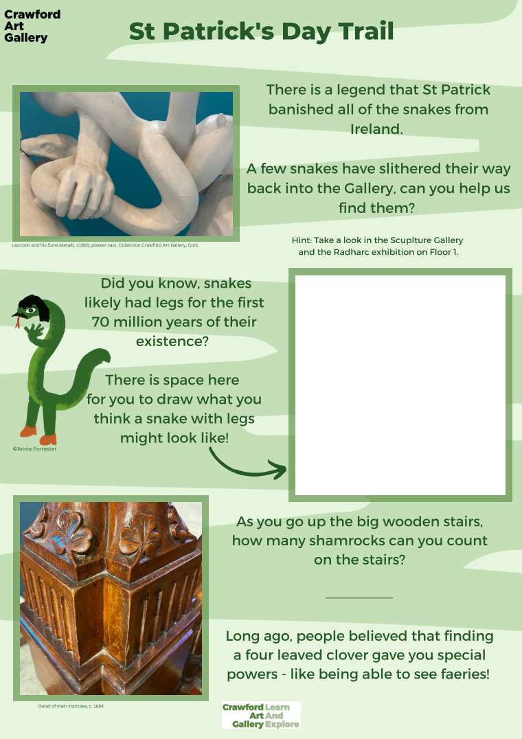 St. Patrick's Day Trail Activity Sheet