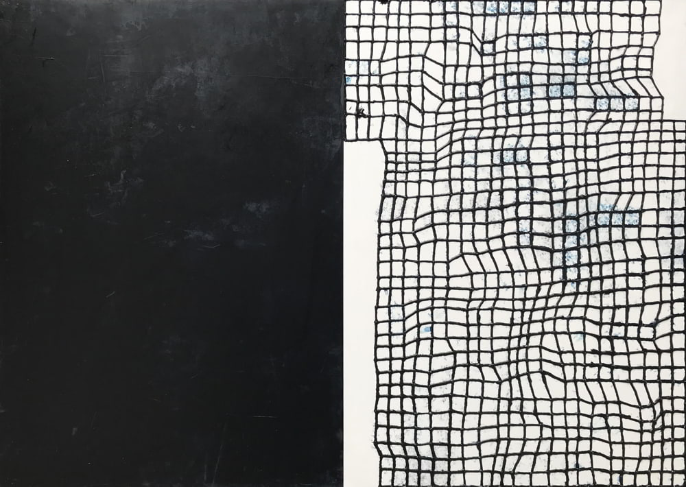 Image: Charles Tyrrell, Y12.19, 2019, acrylic on Yupo on birch ply. Courtesy of the Artist and Taylor Galleries, Dublin.