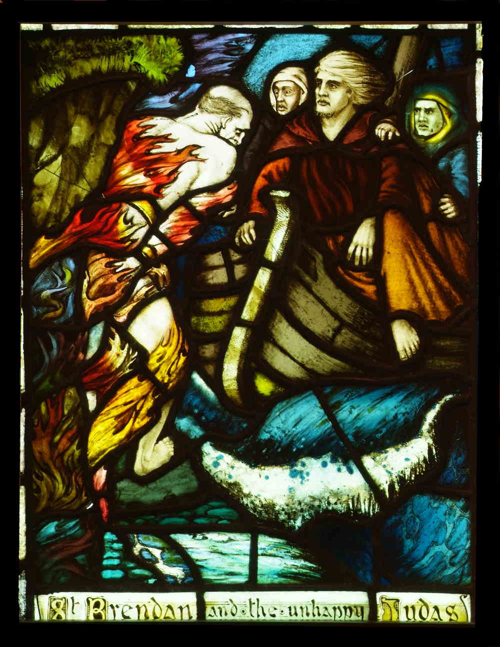 110-STG H Clarke Meeting of St Brendan with Unhappy Judas