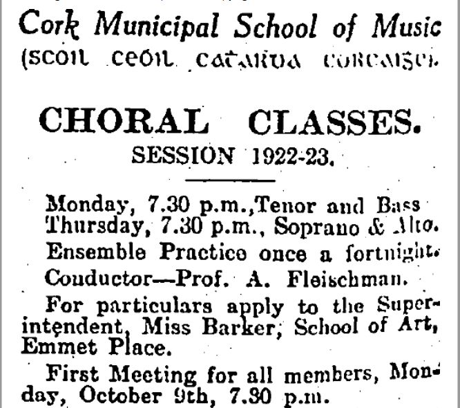 Source: Evening Echo p 4 Saturday 7 October 1922