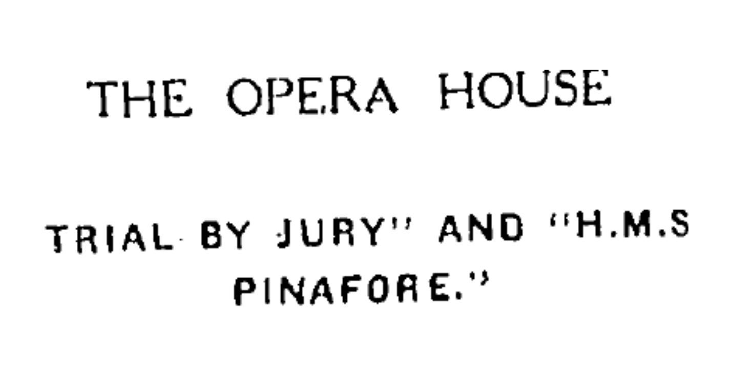 Trial by jury newspaper clipping