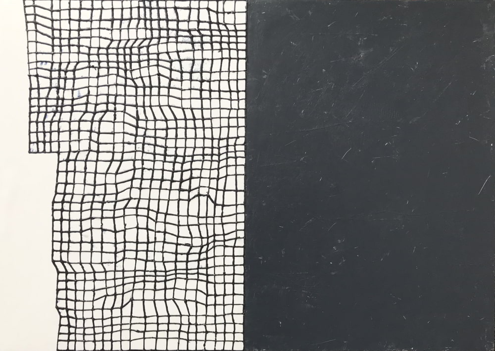 Image: Charles Tyrrell, Y16.19, 2019, acrylic on Yupo on birch ply. Courtesy of the Artist and Taylor Galleries, Dublin.