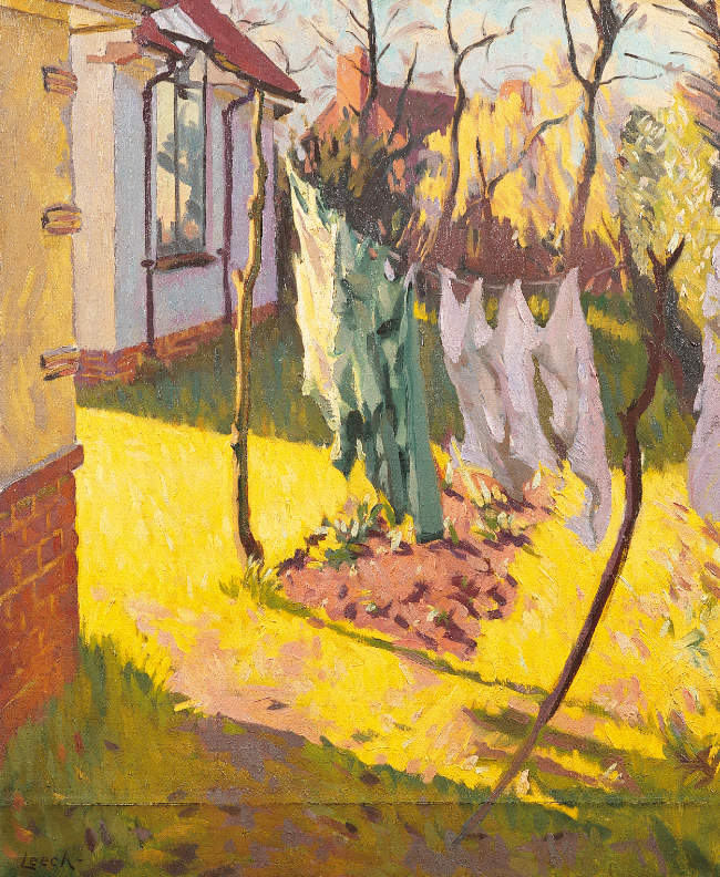 2787-P W Leech Studio Garden