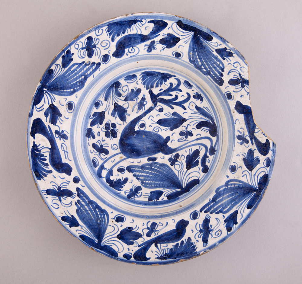 796 Platter Earthenware Spanish 18th Century