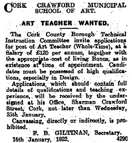Art Teacher Wanted