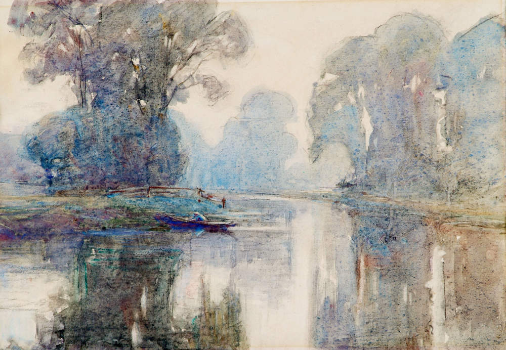 Beatrice E. Gubbins, Bastia, n.d., watercolour on paper, 24 x 35 cm. Purchased, The Fine Art Society, 1933, (Gibson Bequest Fund)_