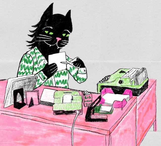 Cork Zine Fest 2025 Cat