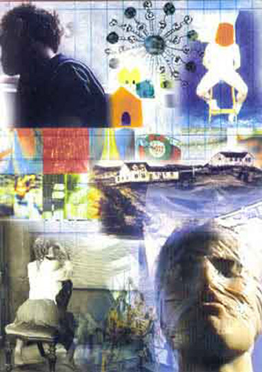 Figure Silenced Brian Maguire 1991 acrylic on canva