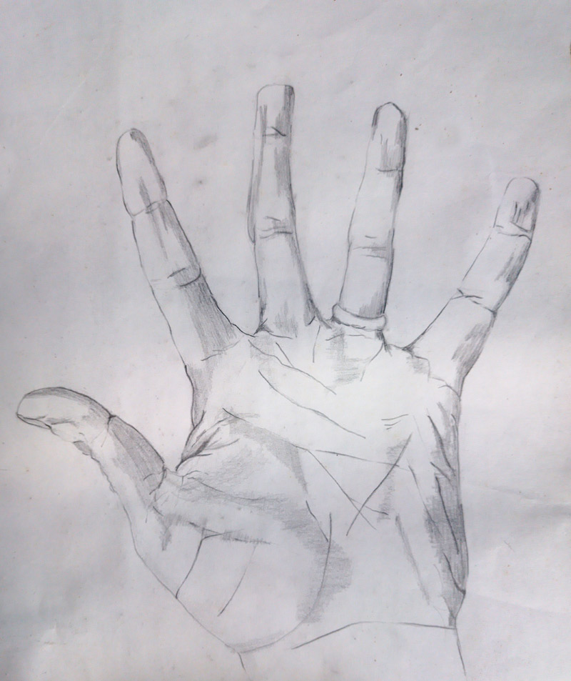 Hand Drawing © Gillian Cussen
