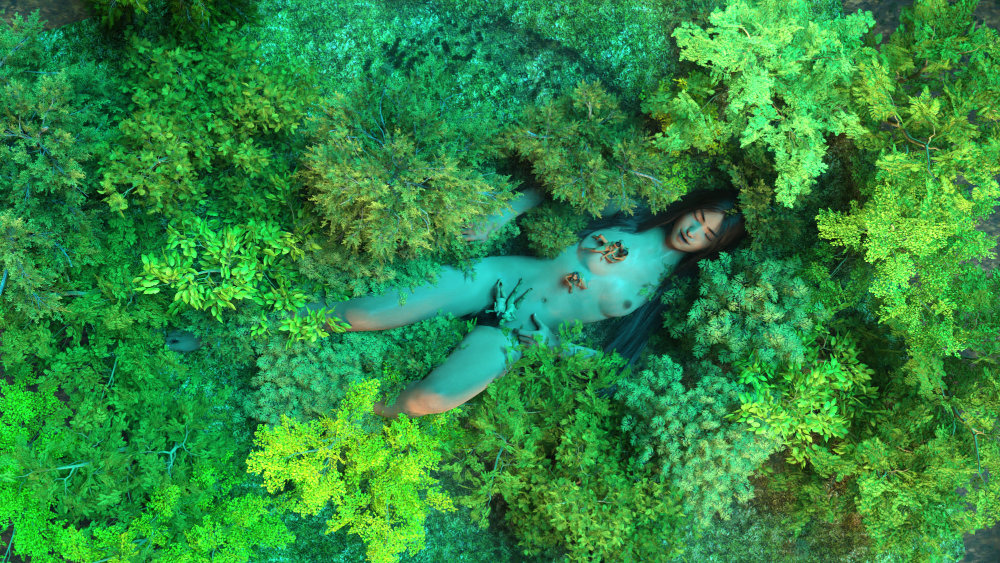 Heesoo Kwon, Leymusoom Garden, 2024. Film still. Courtesy and © the artist. Selected for AFI’25 by LACE, Los Angeles Contemporary Exhibitions, Los Angeles, USA.