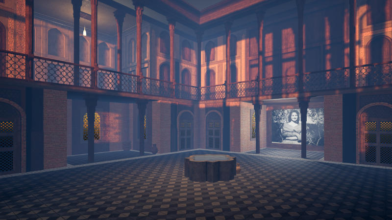 بيت الذاكرة / House of Memory,  2022 - present, VR still. Courtesy of the artist.