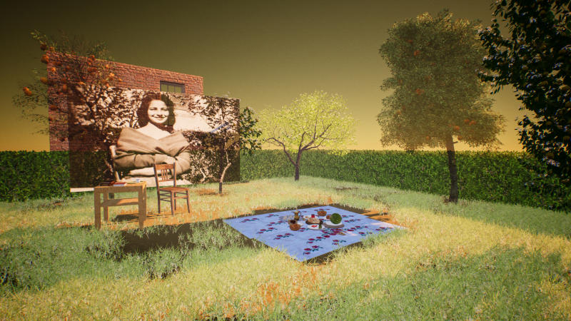 بيت الذاكرة / House of Memory, 2022 - present, VR still. Courtesy of the artist.