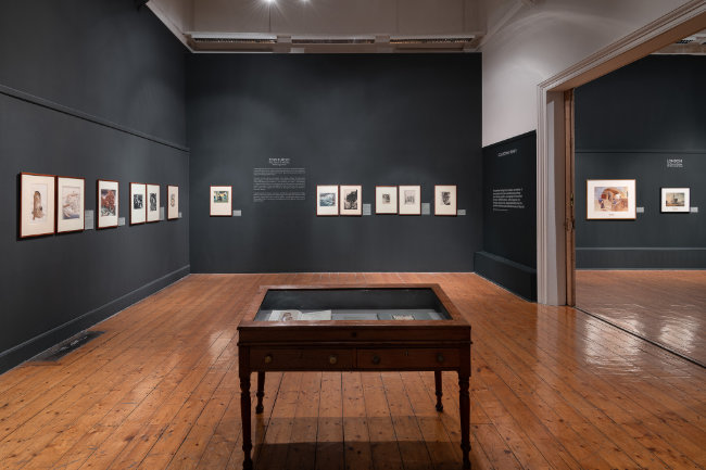Installation view of Everything Of that Time Might Soon End: The Gibson Bequest – Between the Wars. Photo: Jed Niezgoda.