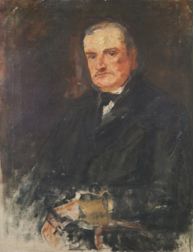 CAG.0073 John Butler Yeats, John Redmond (unfinished), c.1905, oil on canvas, 91.5 x 70.8 cm. Bequeathed, Dr Lennox Robinson, 1959.