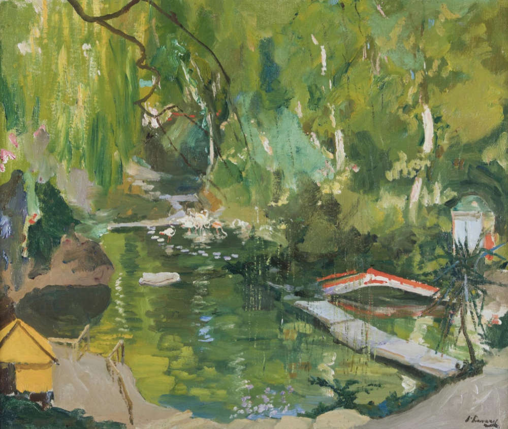 John Lavery, Japanese Gardens, c.1922. Private Collection