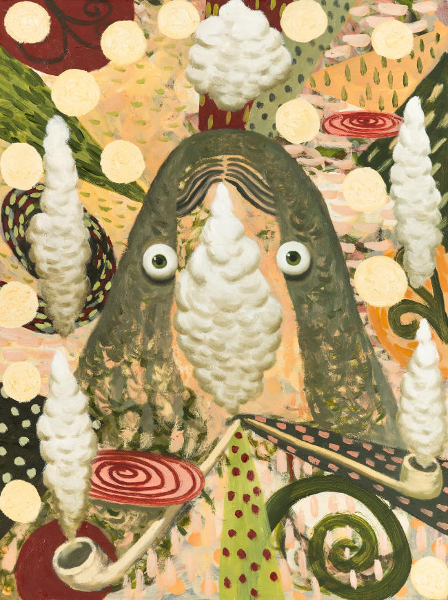 Kevin Mooney, Storyteller, 2016, oil on canvas, 80 x 60 cm. Purchased, the Artist and Hillsboro Fine Art, 2023. © the Artist.