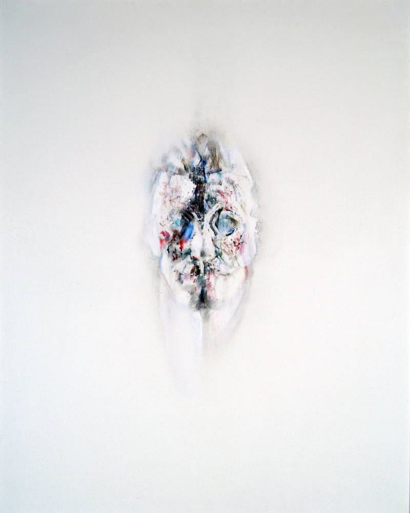 Louis le Brocquy, Image of James Joyce, 1994, oil on canvas, 92 x 78 cm. Purchased, 1994. © The Estate of Louis le Brocquy_web