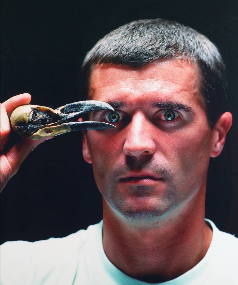 CAG.2124 Murdo MacLeod, Portrait of Roy Keane, 2002, photograph, 122.2 x 108.5 cm. Purchased, the Artist, 2002. © the artist.