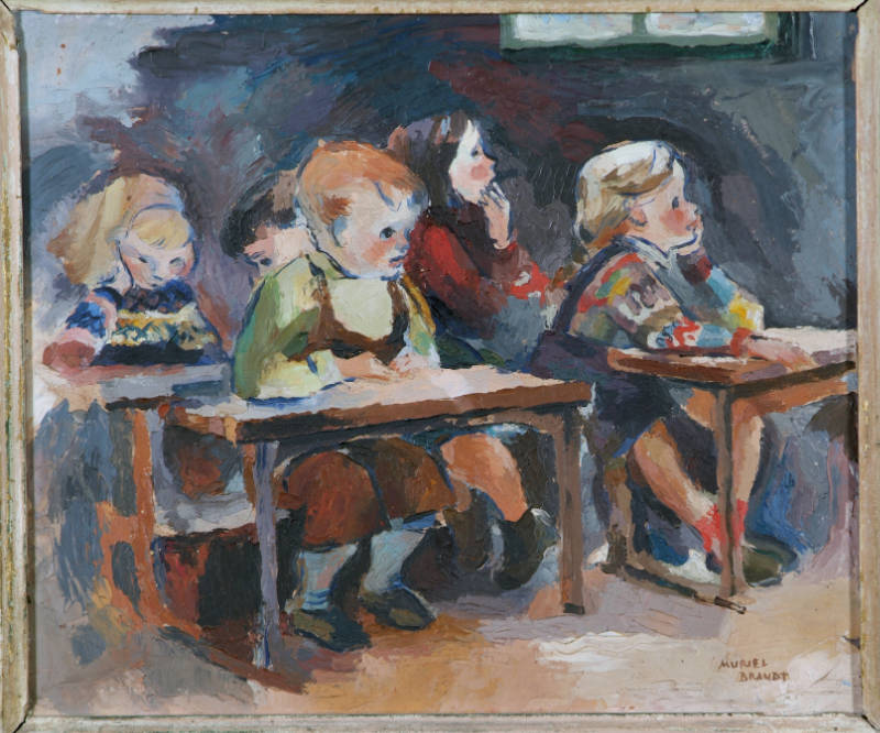 Muriel Brandt, Trath Scoile, Cnoc Foile, Tir Conaill, before 1948. © Collection Crawford Art Gallery.