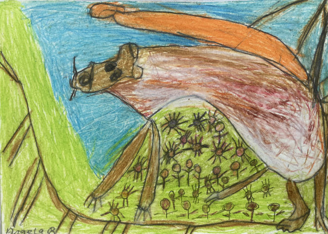 Pine Marten by Angela Burchill