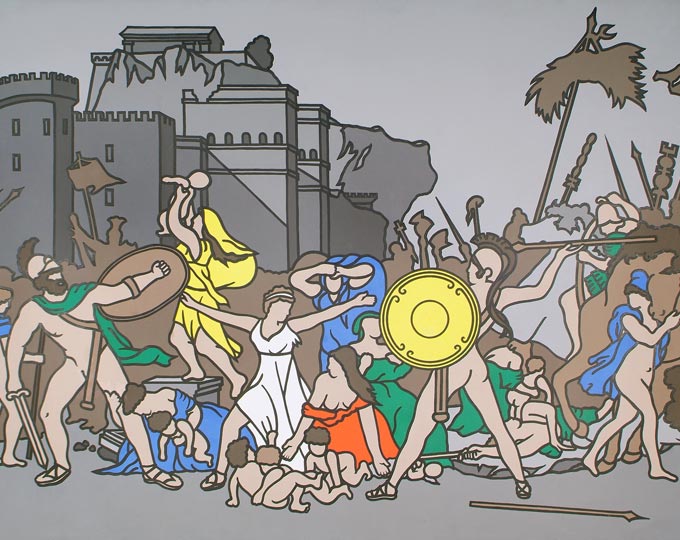Robert Ballagh Les Sabines 1972