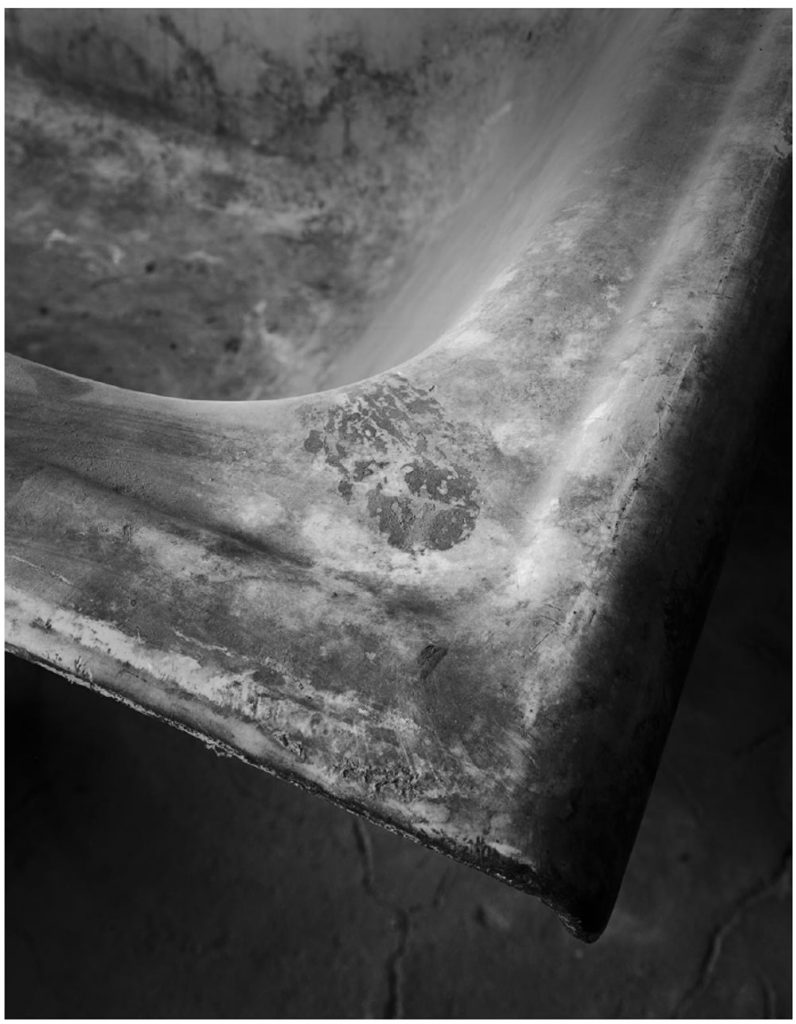 Image: Roseanne Lynch, Untitled [Bauhaus Building Research Archive, The Kandinsky's Bath/62], silver gelatin fibre based paper by artist. Courtesy of the Artist.