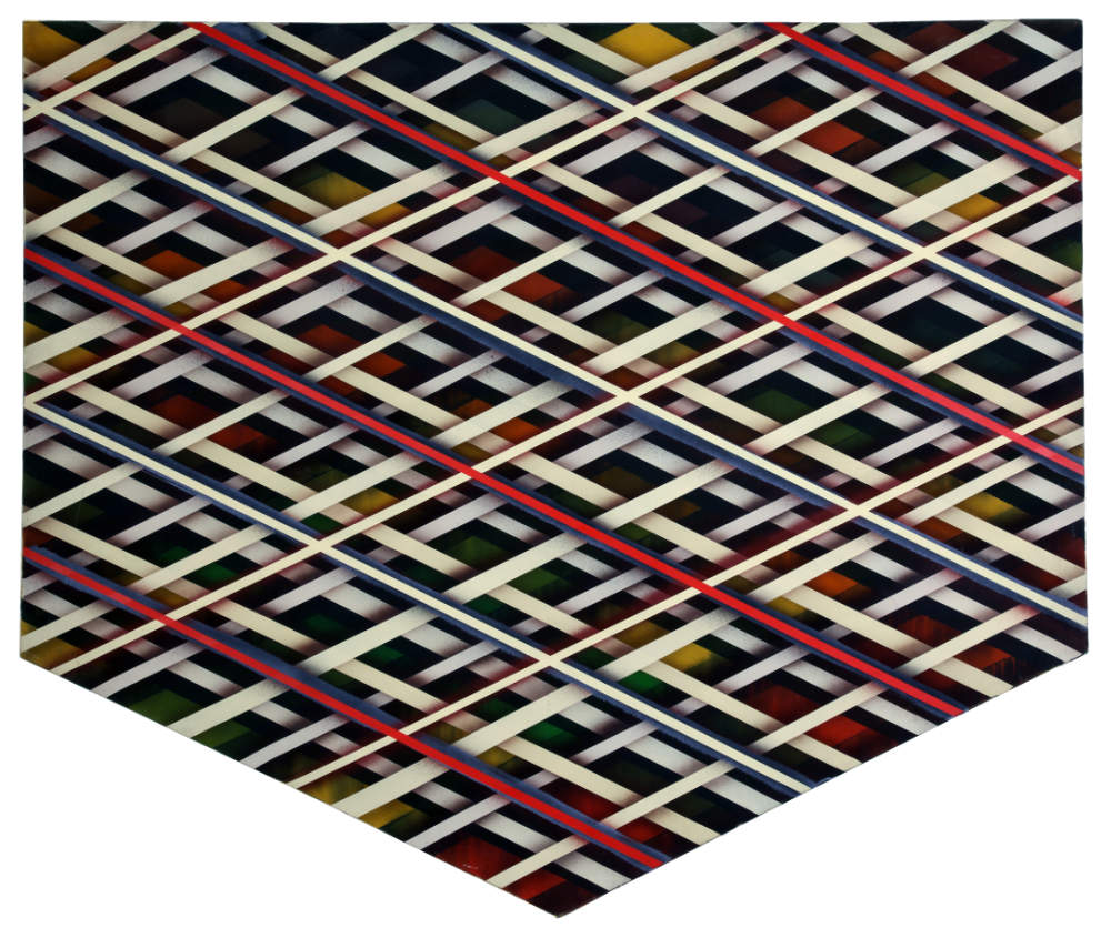 Sean Scully, East Coast Light 1, 1973, acrylic on canvas, 75.7 x 63.6 cm. © the artist.