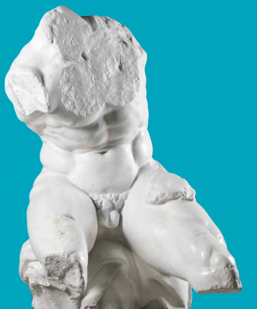 Image: CAG.716 The Belvedere Torso: Hercules, c.1816, plaster cast after marble, 119 x 85 x 84 cm. © Crawford Art Gallery, Cork