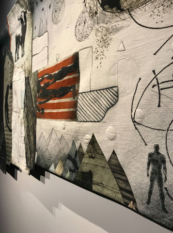 Image: Anne Kiely and Mary Palmer, 'Who Will Tell The Bees?' (detail).