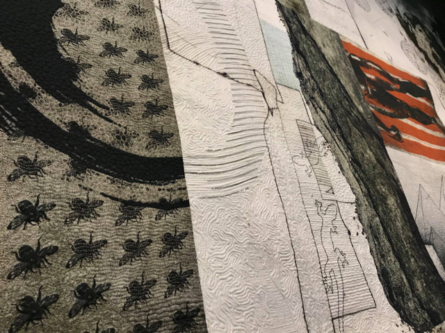 Image: Anne Kiely and Mary Palmer, 'Who Will Tell The Bees?' (detail).