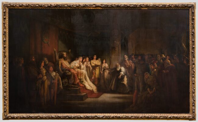 William Magrath, Tara’s Halls, n.d., oil on canvas, 160.5 x 275 cm. Purchased, Mrs. A. McSwiney, 1920 (Gibson Bequest Fund).