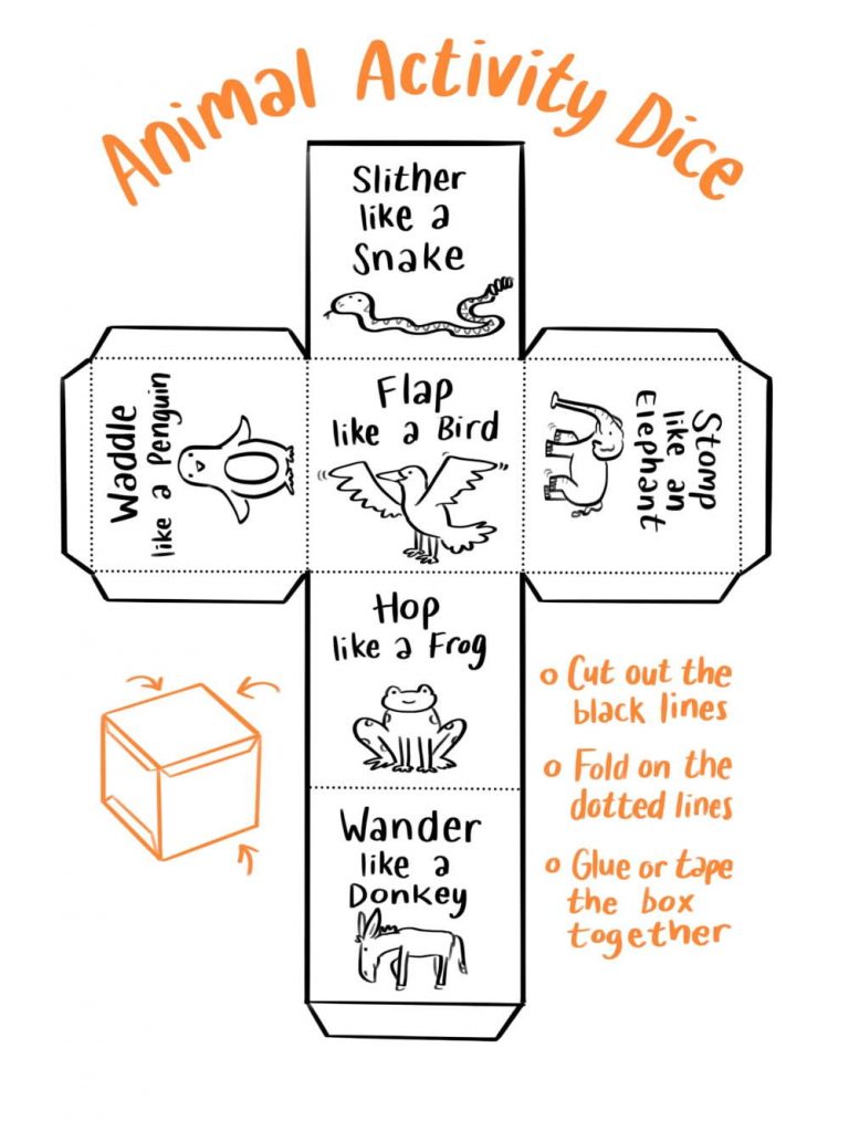 Activity Dice
