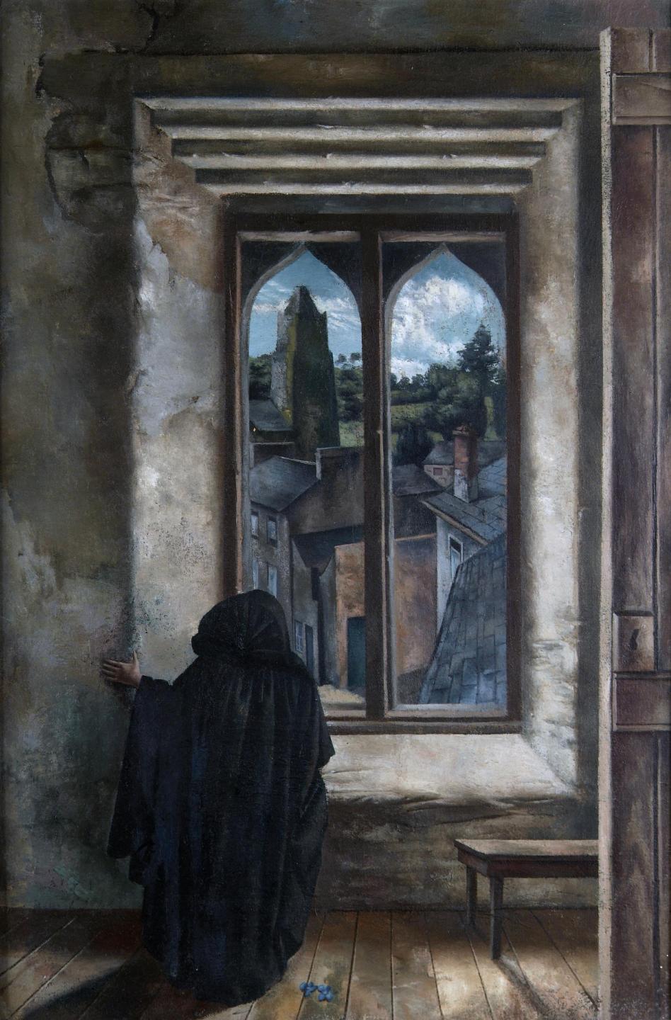 Patrick Hennessy, Old Kinsale, c.1940, oil on canvas, 76 x 55.5 cm. Purchased, the Artist, 1940 (Gibson Bequest Fund). © the artist's estate.