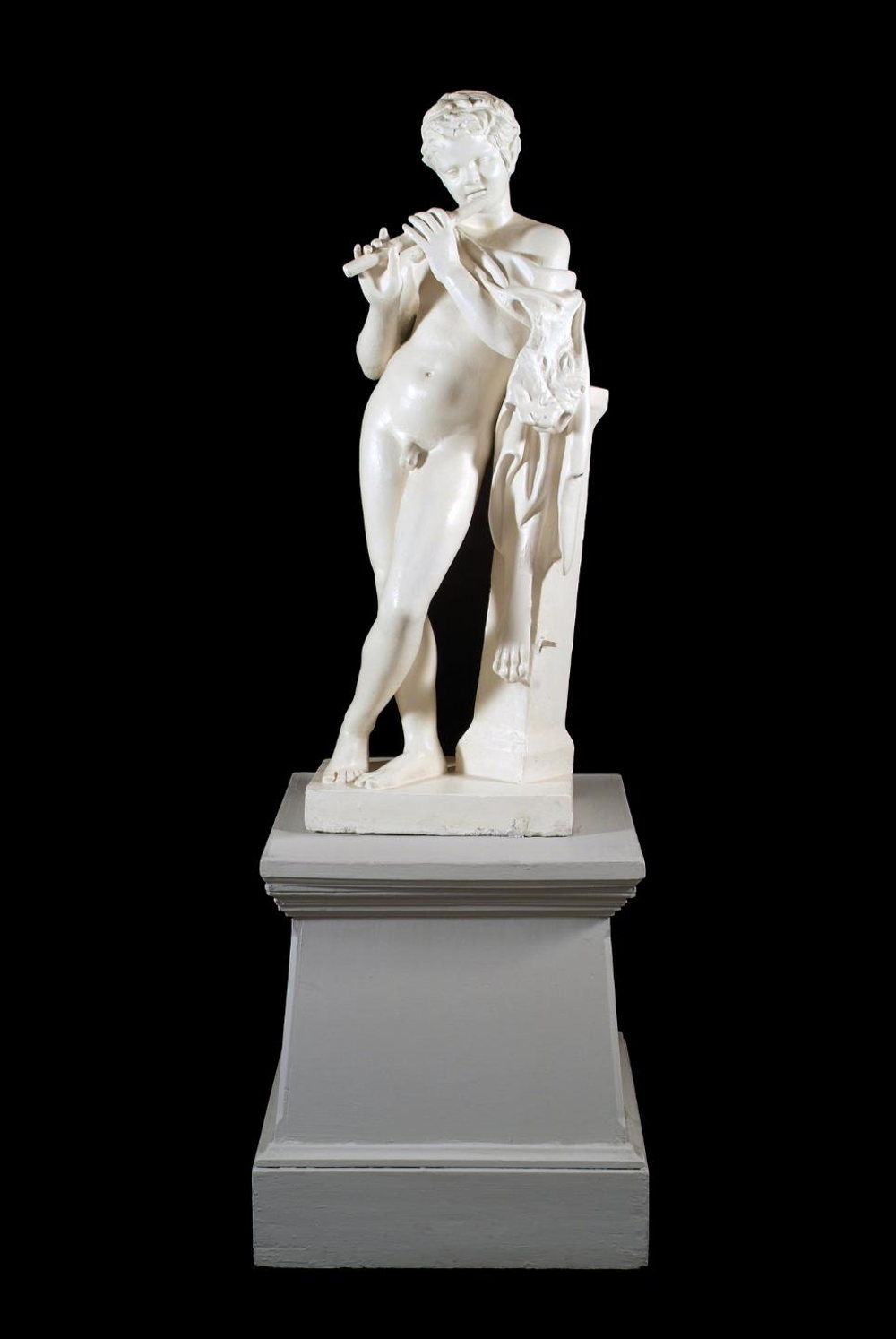 The Piping Faun, c.1816 plaster cast of marble original in the Louvre, Paris
