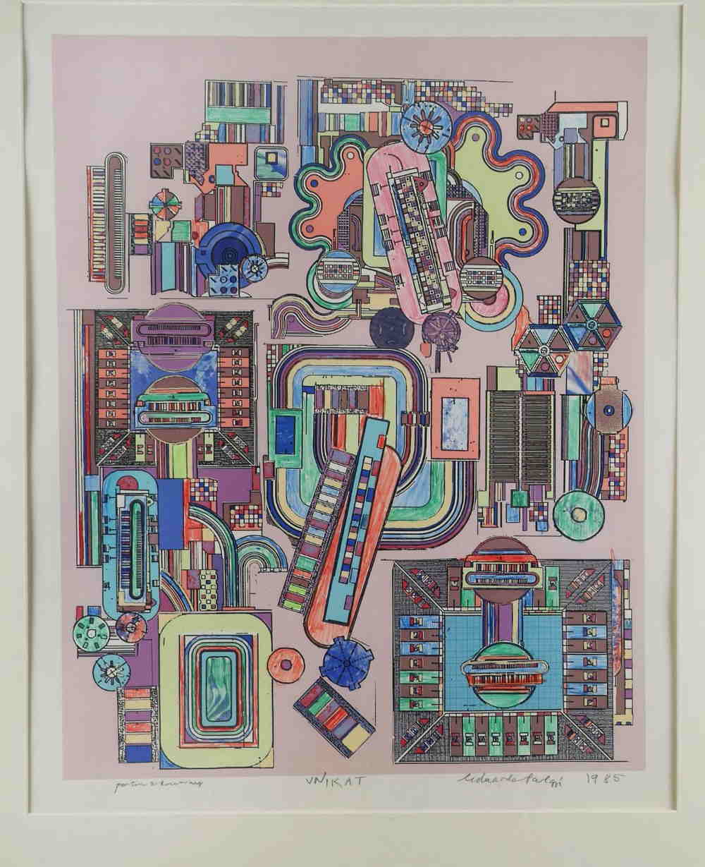 ‘Unikat’ by Eduardo Paolozzi (1924-2005), silkscreen