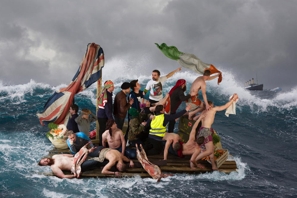 © Rita Duffy, Advent of the Inevitable, 2019. Courtesy the Artist